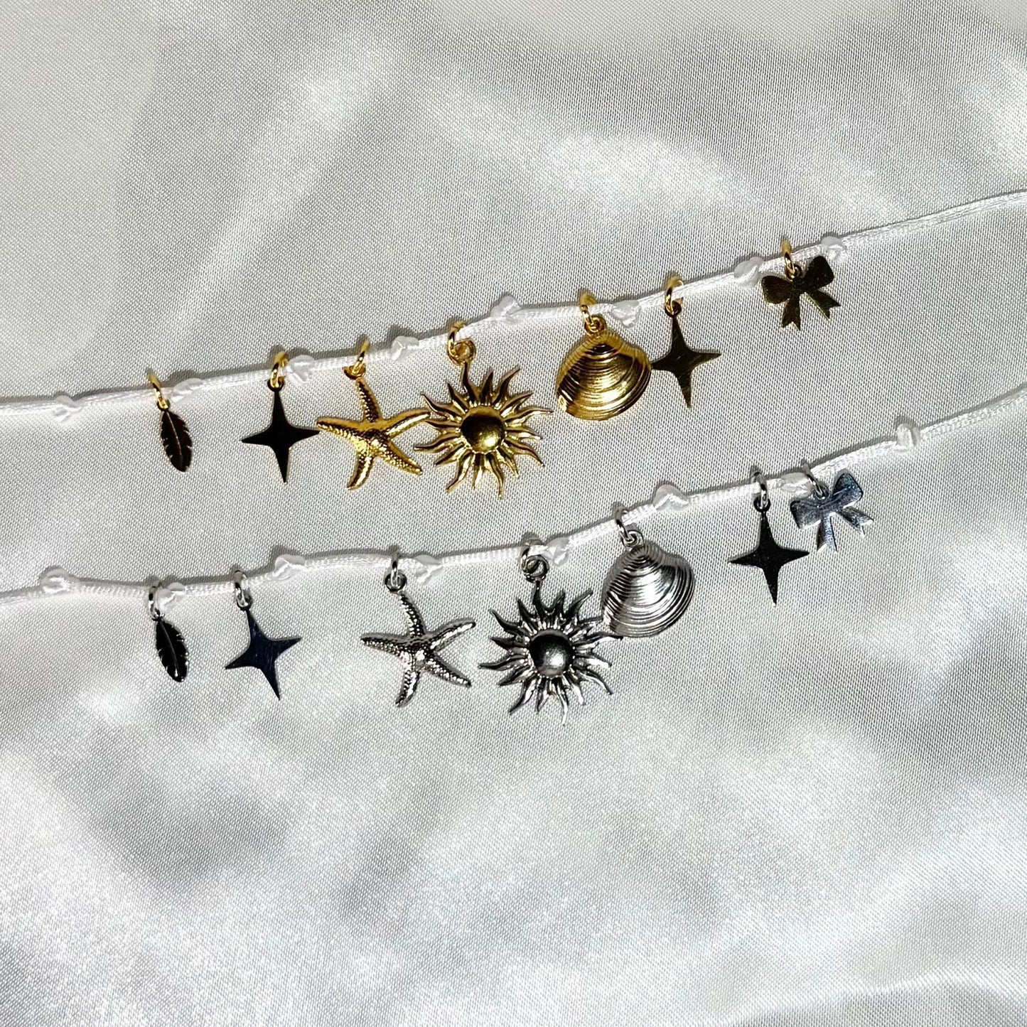 Bracelet SOFIA OR/ARGENT cordon