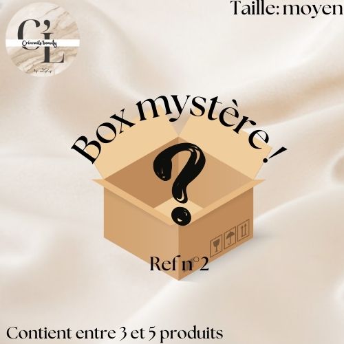 Box mystère moyenne - Réf n°2