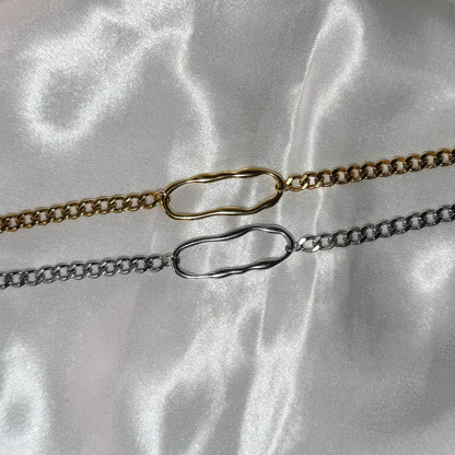 Bracelet KIARA ARGENT/OR Chaine