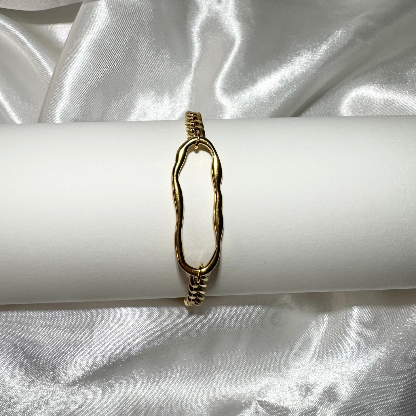 Bracelet KIARA ARGENT/OR Chaine