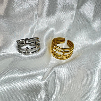 Bague JULIA OR/ARGENT